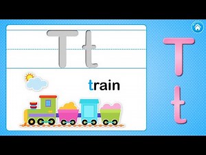 Letter T | Alphabet Puzzles | 22Learn | Learn Letters | Fun for Kids and Toddlers