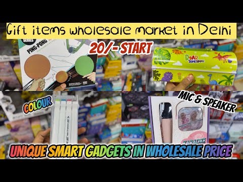 Gift items wholesale market in Delhi 💵🥰// Unique smart gadgets in wholesale price 💎😍