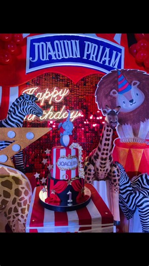 Circus Themed 1st Birthday Cake Ideas and Designs