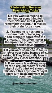 Interesting reverse psychology tricks you must know.... #factsyoudidntknow #psychologytricks #facebookreel #fbviralpost2025シ #reelsviralシ | Maribel Victoriano