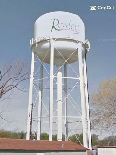 Rowlett water tower