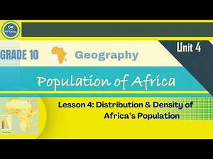 Distribution & Density of Africa's Population የአፍሪካ ሕዝብ [U4 L4] @alisprings
