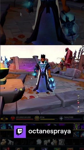 Aurora Dye First Necromancer Armor and Weapons