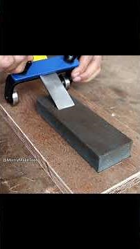 The Ultimate DIY Chisel Sharpening Jig