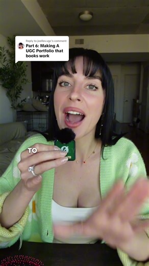 Create a Winning UGC Portfolio Easily