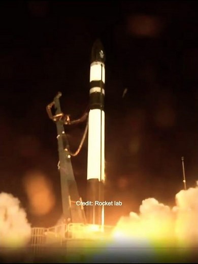 Rocket lab launches Electron Rocket to deliver StriX satellites to orbit