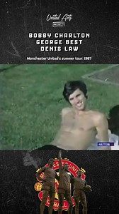 65K views · 1.4K reactions |  Bobby Charlton, George Best, Denis Law and Alex Stepney on the club’s tour of New Zealand, Australia and the States (1967) #manchesterunited #UnitedArts #BobbyCharlton #GeorgeBest #DenisLaw #AlexStepney #mufc #vintagefootball #VintageGoals #retrofootball #mufcfans #PremierLeague #footballfans #reddevils #ClassicGoals #FACup | United Arts | Facebook