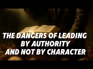The dangers of leading by authority and not by character - Lelan St John