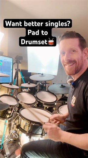 Single Stroke Rolls Actually Sound Like This 🥁 #drums #drummer #rudiments