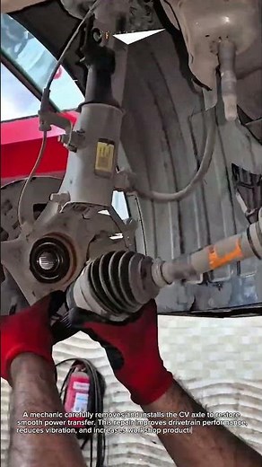 Precision CV Axle Replacement