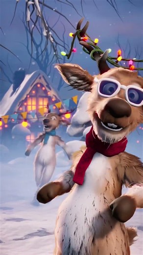 Funny DJ Reindeer & Polar Bears Dance! 🦌🔥 3D Animation