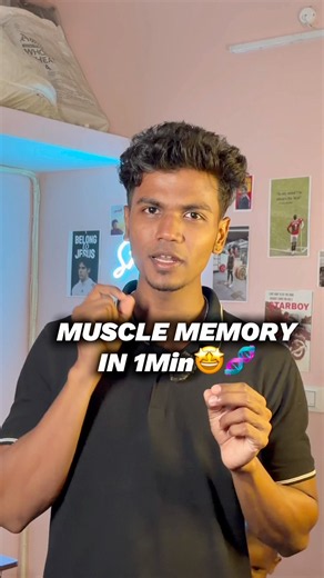 MUSCLE MEMORY EXPLAINED 🤩💪🏼#musclememory #fitness #exercisephysiology