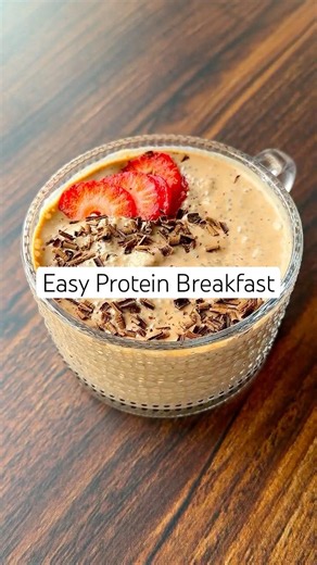 GET BACK ON TRACK! 31g #Protein & 15g #Fiber #Breakfast 🥣💪 #shorts #shortsrecipe