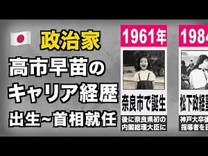 【総理】高市早苗の経歴 20選【政治家】