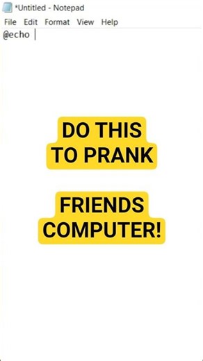 DO THIS to Prank Your Friends Computer!