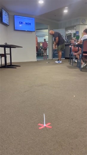 This week's PUTT FOR CASH is worth $500 💲 and we were fortunate enough for our camera girl to walk away with no bruises this time 🤣🙏 First up we had fan favourite Cooper with a very gentle attempt, followed by our fearless Lady Captain, Jen Delaney who is one our top putters at the Club, let's see if she has the touch to win the cash?! 🤑 #wp | Singleton Golf Club