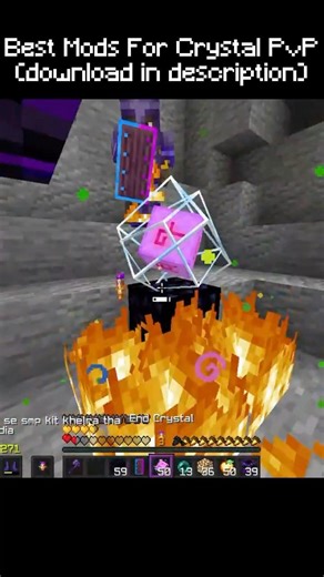 Best Mods For Crystal PvP #minecraft #shorts #crystalpvp