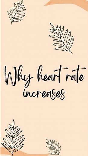 why heart rate increases