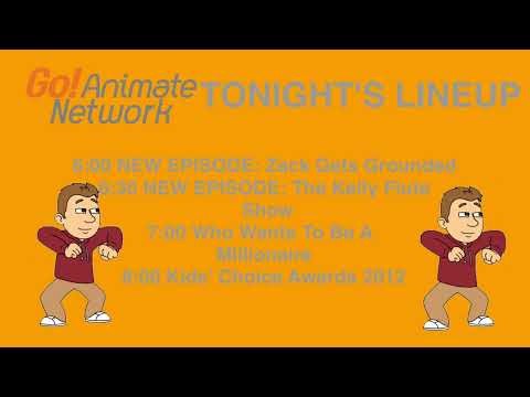 GoAnimate Network Lineup (March 31st 2012)
