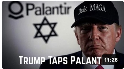Trump Taps Palantir to Create Master Database on Every American