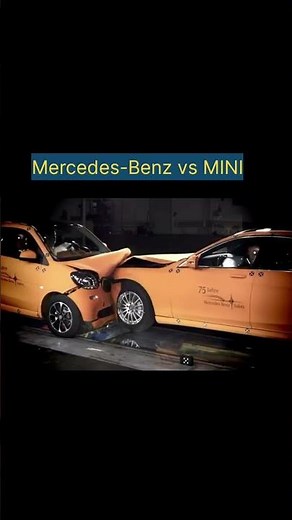 Mercedes-Benz vs MINI Crash Test Comparison – Safety Explained (Euro NCAP & Real Crash Insights)