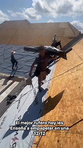 El mejor rufero les muestra cómo empapelar en un 12/12 #josueroofing #roofing #roofinglife | Bayron Zuniga