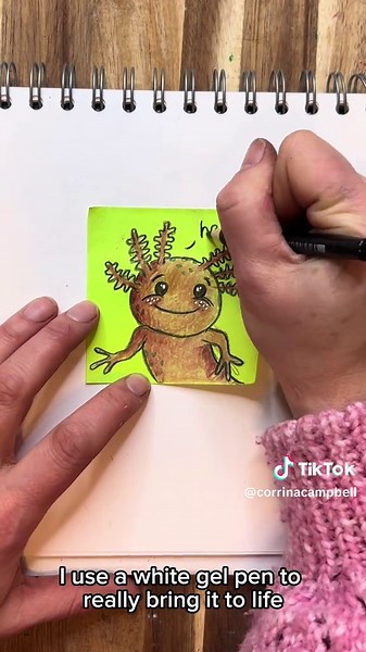 Cómo dibujar un axolote de forma fácil