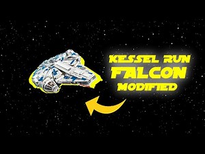 STAR WARS LEGO MOC FAUCON MILLENIUM KESSEL RUN
