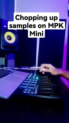 chopping up samples on MPK mini Mk2