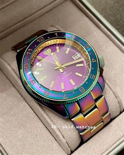 SKLD Custom SKX Chameleon Mod Divers NH35 - Relax Watch