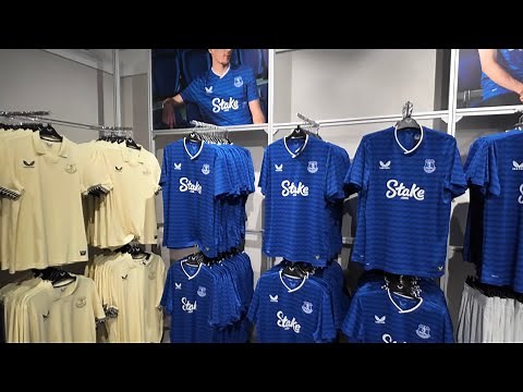 New Official Everton Store Open At Hill Dickinson Stadium
