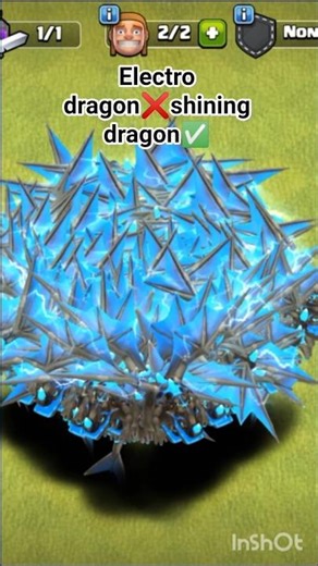 insane transformation of electro dragon.#clashofclan#coc#shortfeed