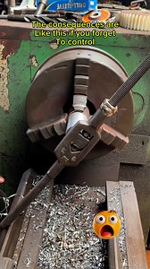 1.2M views · 5.9K reactions | The result is like this if you forget to control #mechanicalengineering #machinist #engineering #lathemachine #lathework #technology | Hamdani Pasaribu | Facebook