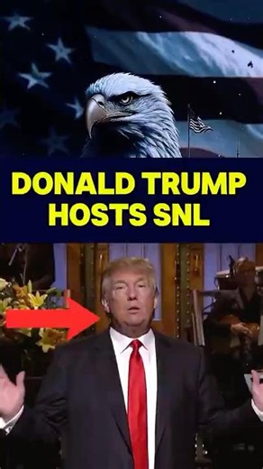 Donald Trump Hosts SNL! 🔥 #ytshorts #funny #trump