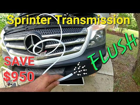 Mercedes Sprinter Transmission Filter Change and Flush DIY