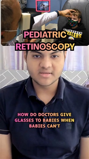 How Do Babies Get Glasses The Science Behind Infant Eye Exams Most people don’t know that doctors can prescribe glasses to babies who can’t even talk. It’s done using a physics-based test called retinoscopy. By analyzing how light reflects inside the eye, doctors can measure farsightedness or nearsightedness with extreme accuracy | Frame By Mahmud