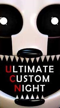 Ultimate Custom night Theme Music Menu #ucn #fnaf #nightmarionne #fivenightsatfreddys