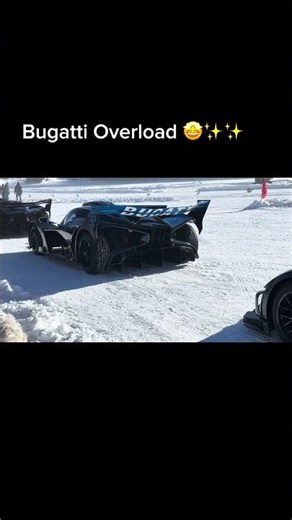 Three Bugatti Bolide Cars Create an Unreal Power Moment at The Ice St Moritz 2026