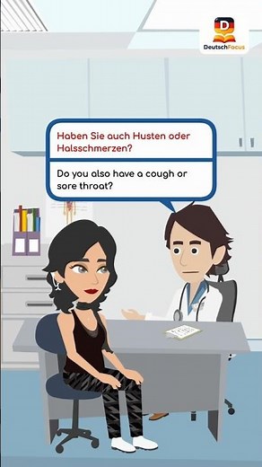 🏥 German A1 Dialogue – “Beim Arzt” 👩‍⚕️