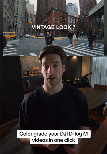 The easiest and fastest way to color grade your DJI D-log M videos. All it take is one click. You can use them in Capcut(computer only), DJI Mimo , Davinci Resolve, Premiere Pro, Final Cut Pro, VN Editor, Lumafusiom, and more!