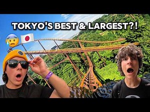 We Rode Tokyo’s BIGGEST Roller Coaster!? 😱 BANDIT & Ramen Noodles! Yomiuriland! 🇯🇵