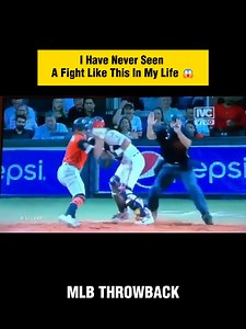 Where does this rank among the craziest baseball brawls ever? 👀👀 . . #baseball #MLB #fblifestyle | MLB Throwbacks