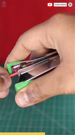 Stapler Hack You Didn’t Know😲⚡ #diy #hack #shortsvideo