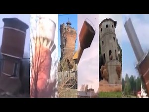 Water Tower Demolition House Demolition Compilation