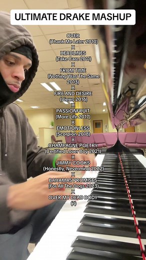 Ultimate Drake Mashup: Piano Covers of Drake's Hits