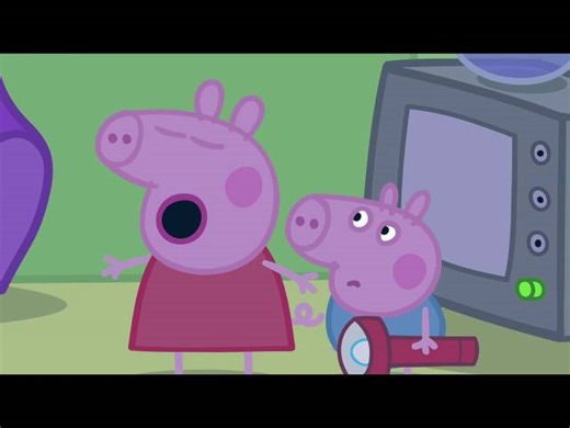 Peppa Pig - The Power Cut - Having Fun Without Electricity