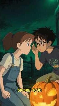 A Giant Glowing Pumpkin With a Secret! The Alien Inside the Pumpkin! #shorts #kids #adventure #story