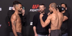 UFC Vegas 44 Weigh-in Face-off Video