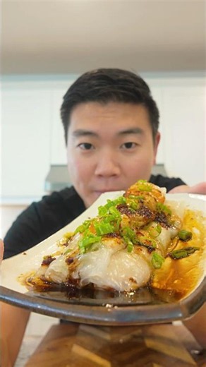 VIRAL Shrimp Rice Paper Rolls (Cheung Fun) 🦐🥢