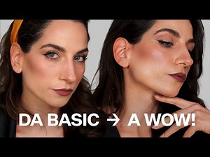 Trucco facile per le feste natalizie 🎄 da basic a WOW ✨